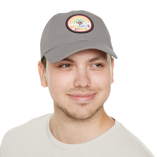 Inclusive Youth Hat with Leather Patch Logo
